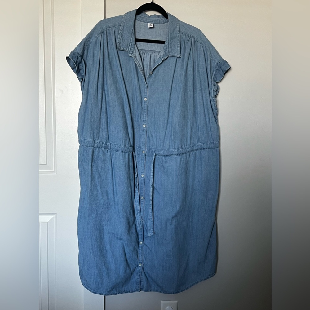 Old Navy Blue Midi Dress